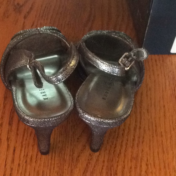 NWT Sheerah dress sandals 5.5 Pewter - Picture 3 of 7